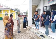 Panitia KKN Universitas Abulyatama Lakukan Monitoring dan Evaluasi Kegiatan KKN di Kecamatan Peukan Bada