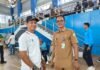 Ratusan Pelajar Aceh Besar Ramaikan Pembukaan Pra PORA Bola Voli di JSC Kota Jantho