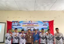 Abdullahman Tepilih Jadi Ketua PC PGRI Tapaktuan Periode 2026-2031