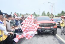 Jembatan Krueng Tingkeum Kutablang Dibuka untuk Lalu Lintas Umum