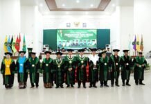 Sekjen Kemenag RI Kukuhkan 9 Guru Besar UIN Ar-Raniry