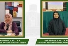 Selamat, Dr. Risda, S.Pd.I, M.A dan Rita S.Pd.I., M.Pd. Dilantik sebagai Ketua dan Sekretaris Prodi PBI FTK UIN Ar-Raniry