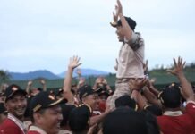 Dek Fadh Bakar Semangat 510 Laskar Gerindra Aceh di Jantho