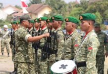 Wapang TNI Tinjau Kesiapan Yonif TP di Sumedang dan Majalengka