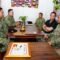 Rangkaian HUT, Wadan Kodiklat TNI Silaturahmi dengan Mantan Panglima TNI