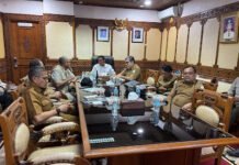 Dek Fadh Ikuti Rakor Percepatan Rehabilitasi dan Rekonstruksi Pascabencana