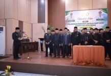 Bupati Syech Muharram Lantik Pengurus MAA Aceh Besar, Anwar Ahmad Jabat Ketua