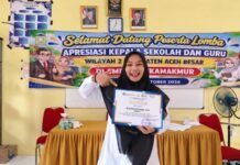 Mahasiswa S2 PMP UBBG Raih Juara 1 Apresiasi Guru Wilayah 2 Aceh Besar