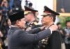 Panglima TNI Hadiri Pelantikan Kapolri dan Wakapolri di Istana Negara